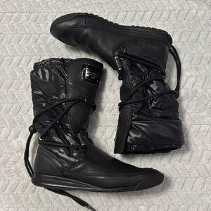 Dolce & Gabbana Black Leather Women's Boots Sz 36